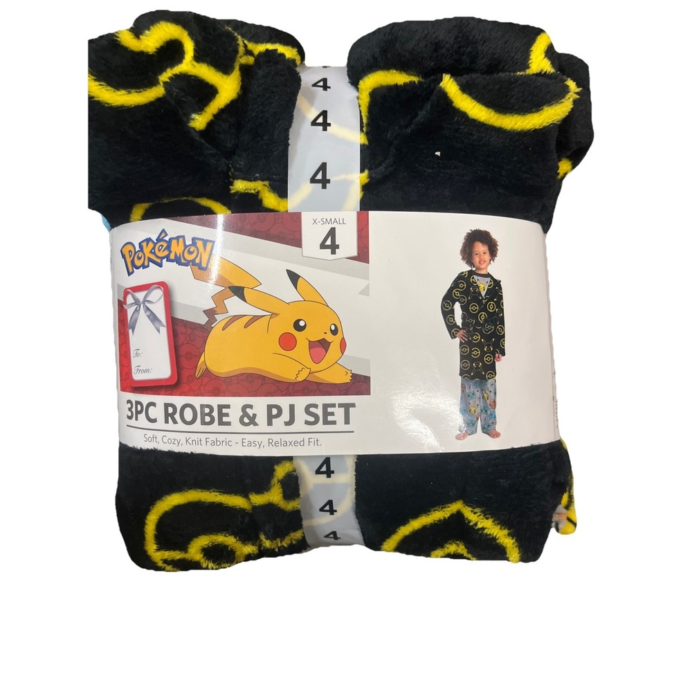 Character Boys 3-Piece Super Soft Hooded Robe & Pajama Set